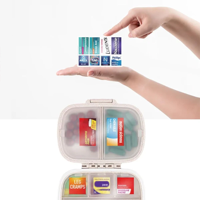 DIY Pocket Pharmacy Pill Organizer